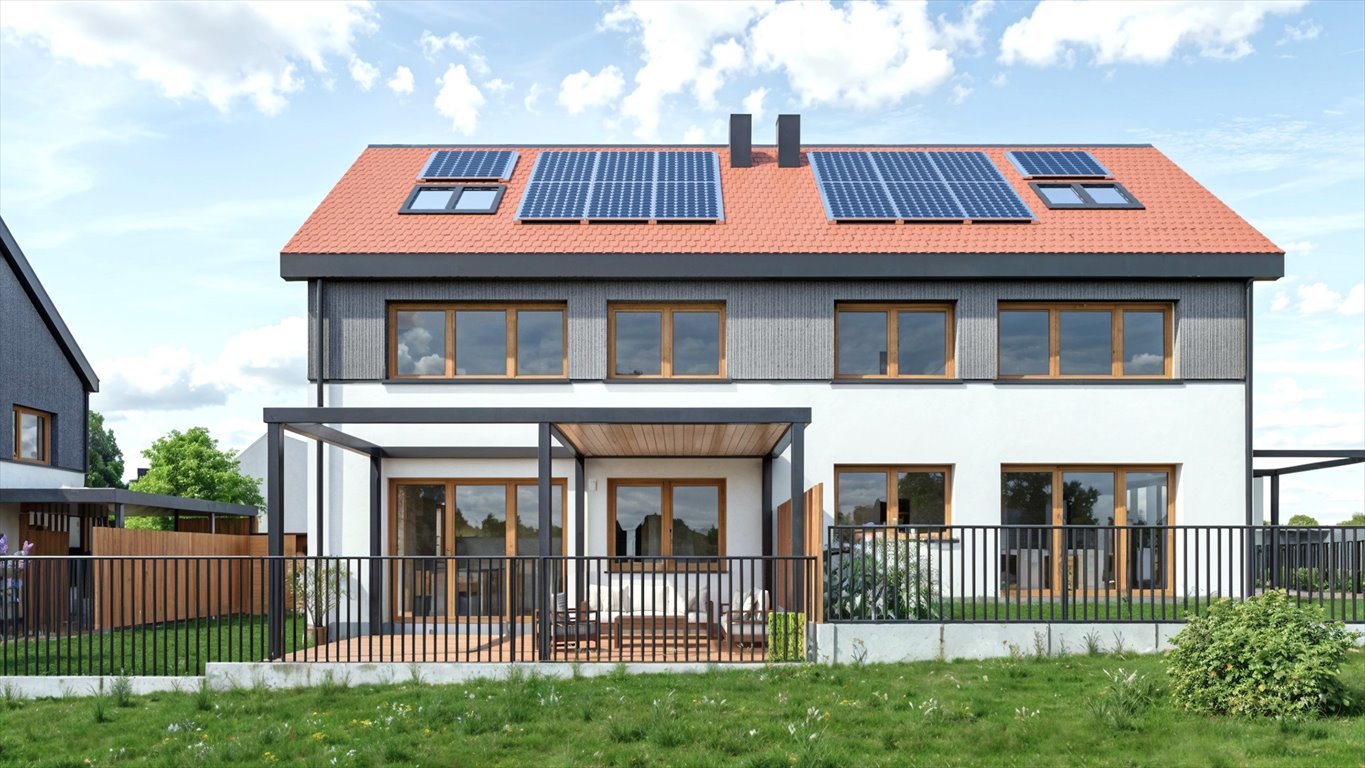 Nowoczesny dom z ogródkiem w Dębnikach, 105 m2, garaż Kraków, Dębniki, Pychowice, Gabriela Słońskiego  105m2 Foto 1