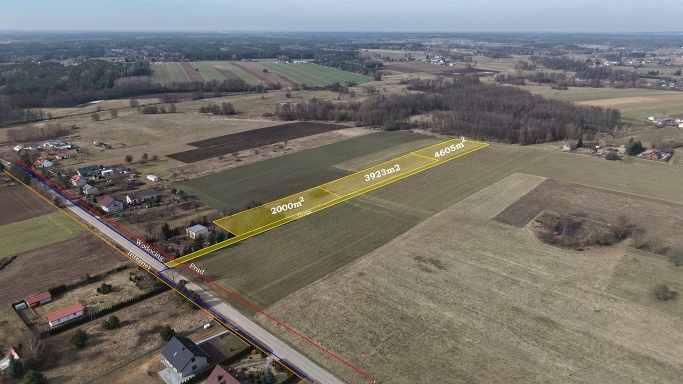 Na sprzedaż działki budowlane 2 000 m² w Wólce Szczawińskiej Wólka Szczawińska  2 000m2 Foto 1