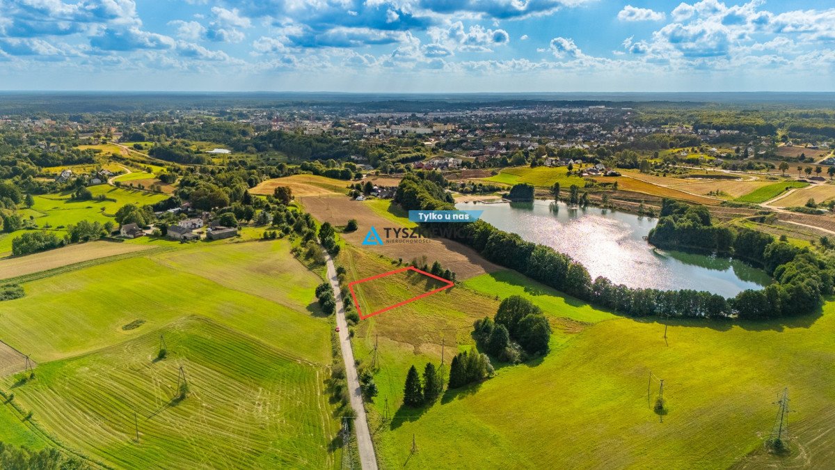 Atrakcyjna działka budowlana 1455 m² blisko jeziora Gałęźne Kościerzyna, Kolejowa  1 455m2 Foto 1