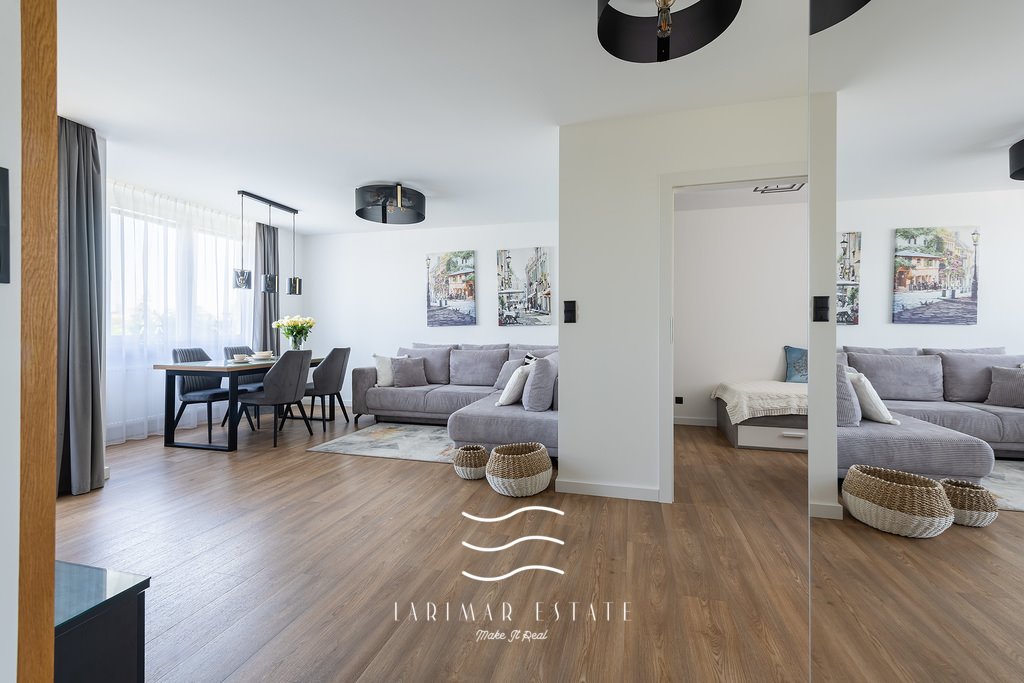 Zapraszam do wynajmu przestronnego 3-pokojowego mieszkania z balkonem i klimatyzacją Warszawa, Mokotów, Sadyba, Bernardyńska  55m2 Foto 1