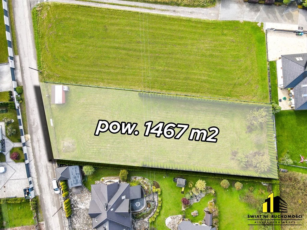 Widokowa działka 1467 m² z garażem w Międzyrzeczu Górnym polecam! Międzyrzecze Górne  1 467m2 Foto 1