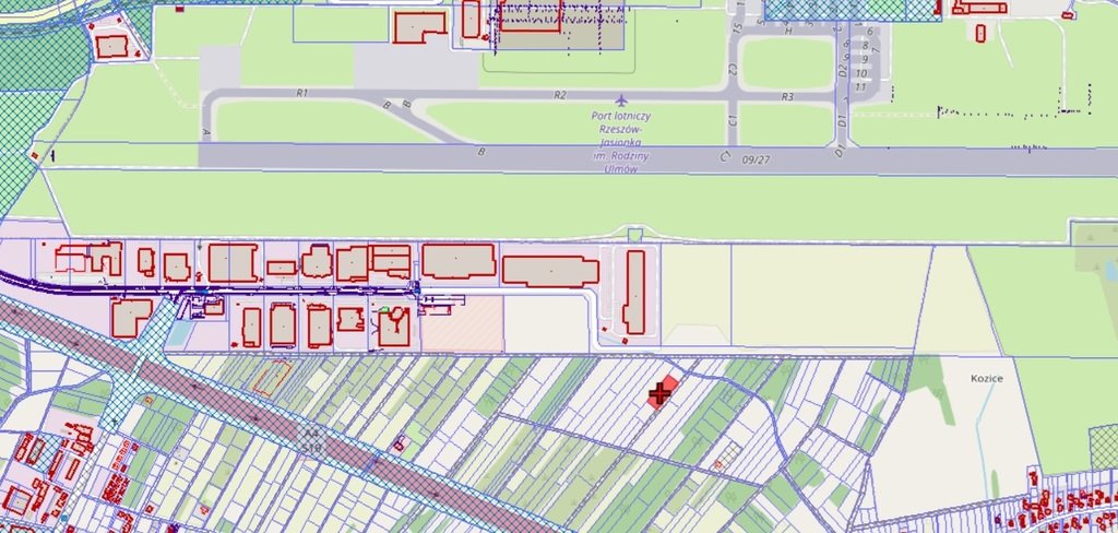 Działka budowlana na sprzedaż Zaczernie  3 701m2 Foto 1