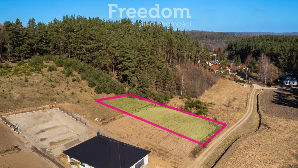 Polecam działkę 1079 m² w Pręgowie Górnym - las, jeziora, media Pręgowo Górne  1 079m2 Foto 1