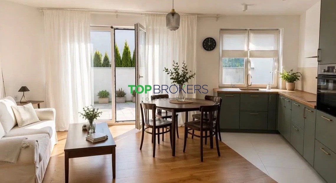 Polecam 3-pokojowe mieszkanie 65 m² z ogródkiem w Wawer Anin Warszawa, Wawer Anin, Mieczysława Pożaryskiego  65m2 Foto 1