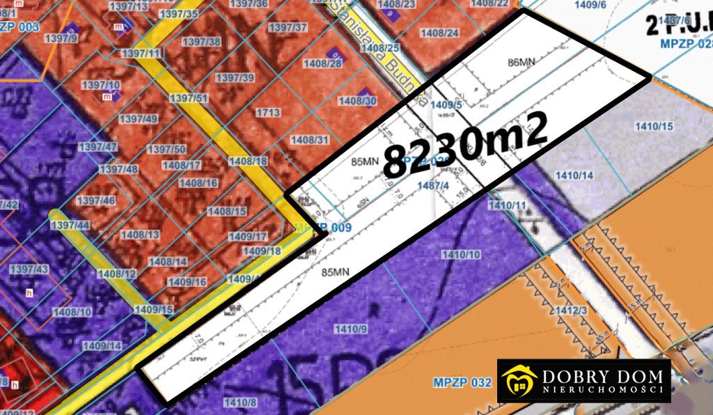 Działka 8 230 m² pod zabudowę i usługi w Mońkach Mońki  8 230m2 Foto 1