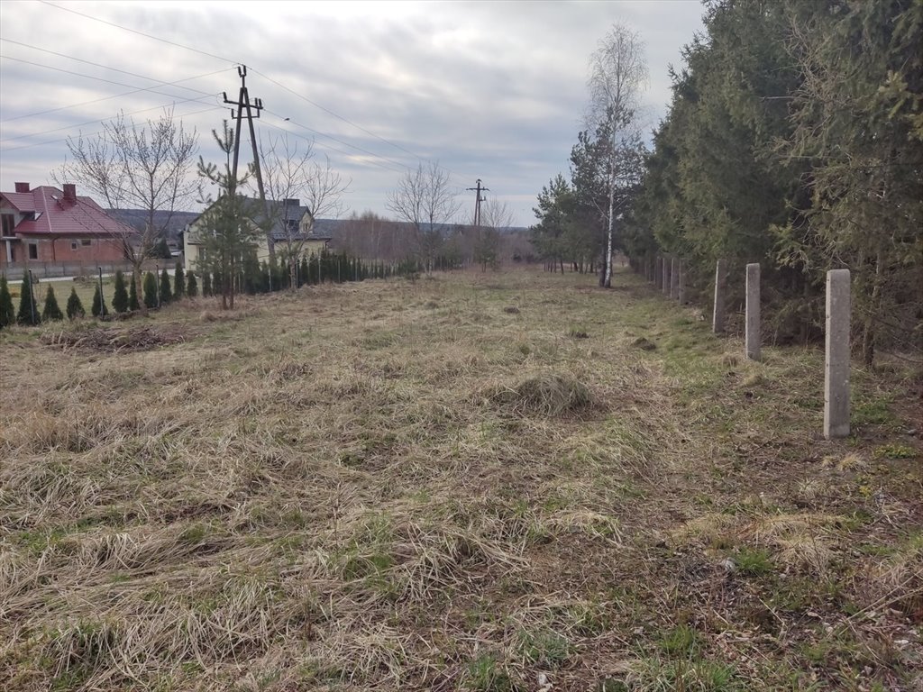 Działka 2900 m² z mediami, cicha okolica, blisko Kielc Chmielnik, Piotrkowice  2 900m2 Foto 1