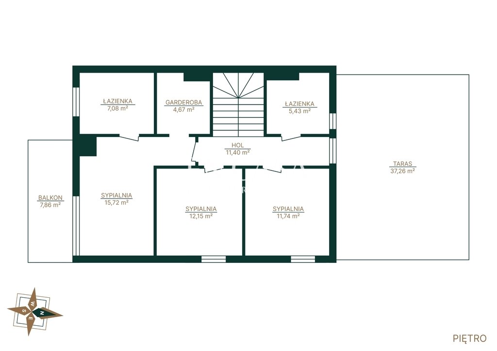 Dom na sprzedaż Piaseczno, Mieczysława Markowskiego  160m2 Foto 15