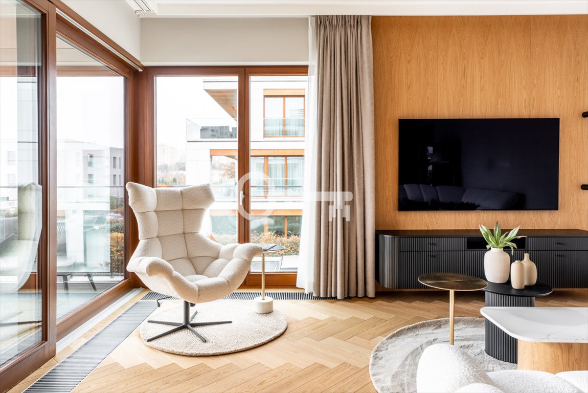 Luksusowy apartament 156 m2 z tarasem, klimatyzacją i garażem Warszawa, Mokotów Stegny, Srebrnych Świerków  157m2 Foto 1