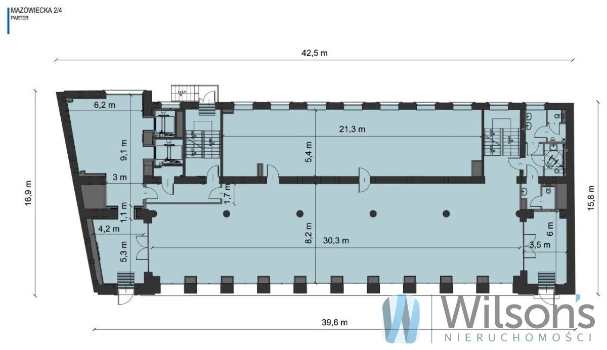 Lokal użytkowy na wynajem Warszawa, Śródmieście, Mazowiecka  762m2 Foto 9