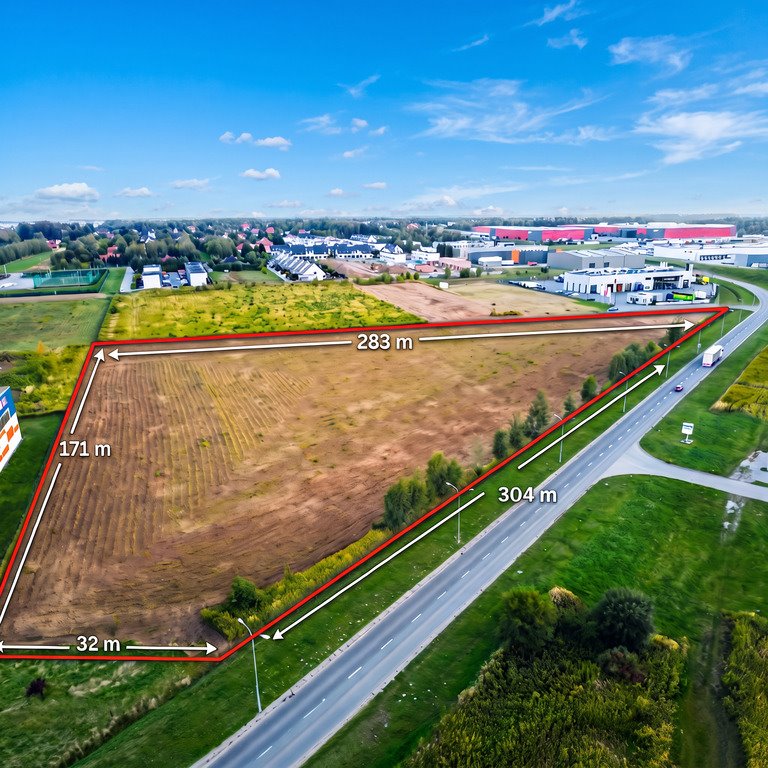 Działka przemysłowa na wynajem w Rzeszowie - 0,5-2,8 ha.: Rzeszów: Ludwika Chmury