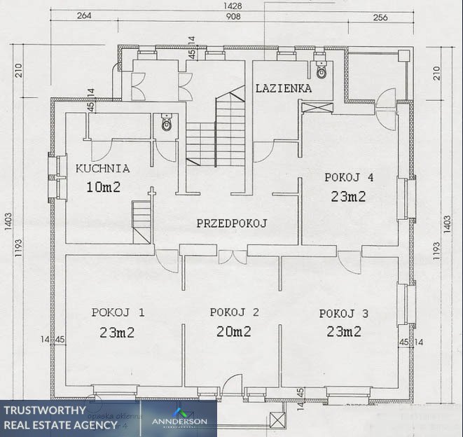 Mieszkanie czteropokojowe  na sprzedaż Kraków, Grzegórzki, Grzegórzki  121m2 Foto 5