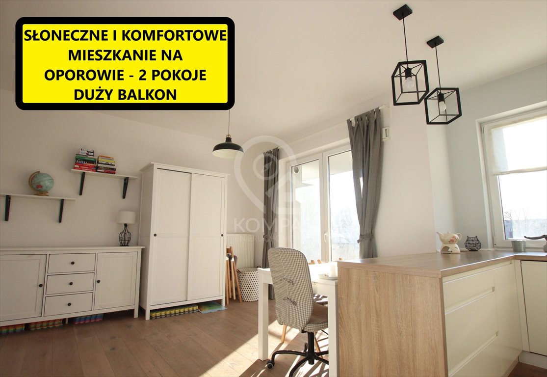 Mieszkanie dwupokojowe na wynajem Wrocław, Wrocław-Fabryczna, Oporów  46m2 Foto 1