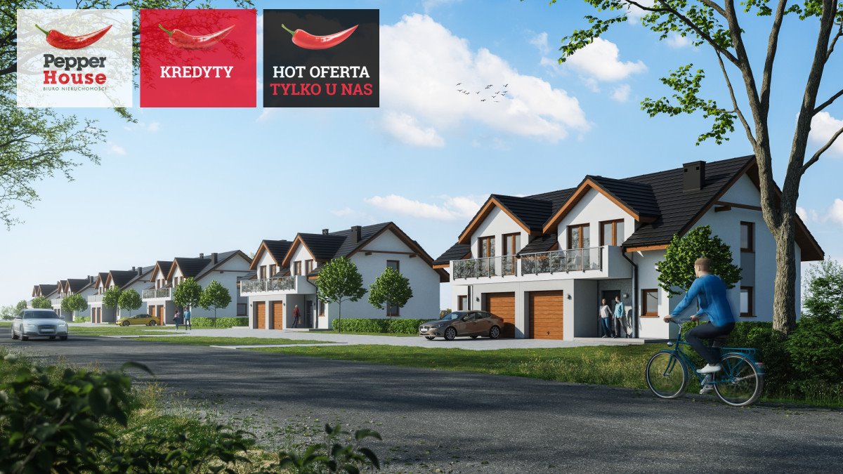 Inwestycja w Kani: 6 domów bliźniaczych na dużych działkach Kania  9 390m2 Foto 1