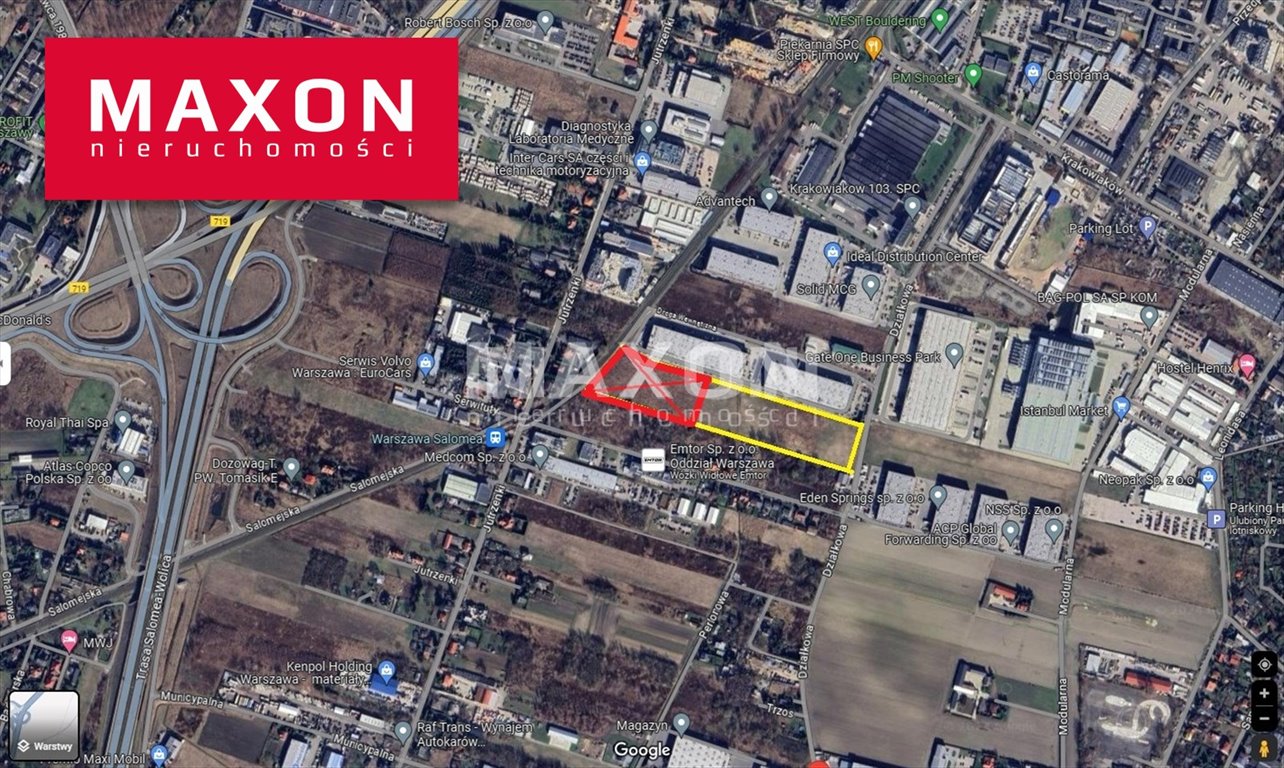 Działka 12 116 m2 na wynajem w Warszawie – idealna pod bazę Warszawa, Włochy  12 116m2 Foto 1