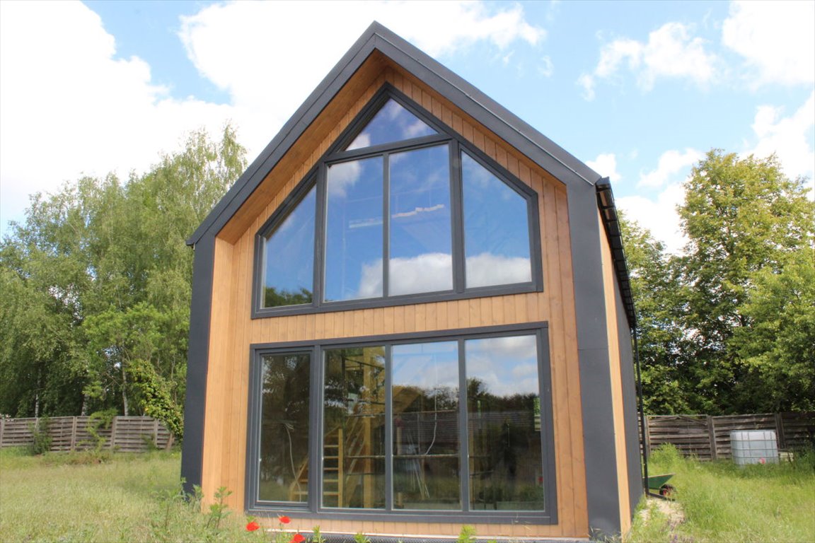 Nowoczesny domek nad Jeziorem Tarnawskim Dużym 42 m2 Jodłów  42m2 Foto 1