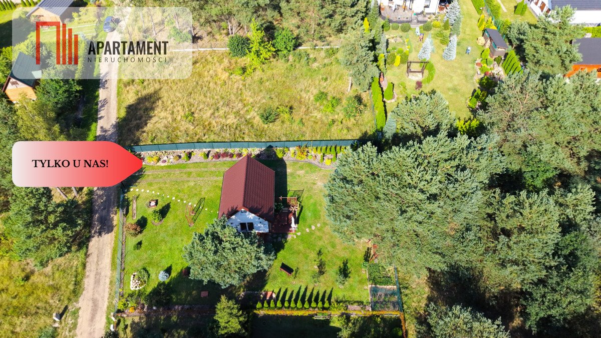 Nowy dom nad jeziorem (35 m²) w Borach Tucholskich: Jania Góra