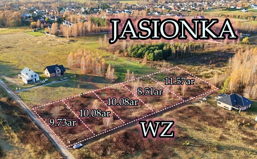 Działka budowlana na sprzedaż Jasionka  851m2 Foto 1