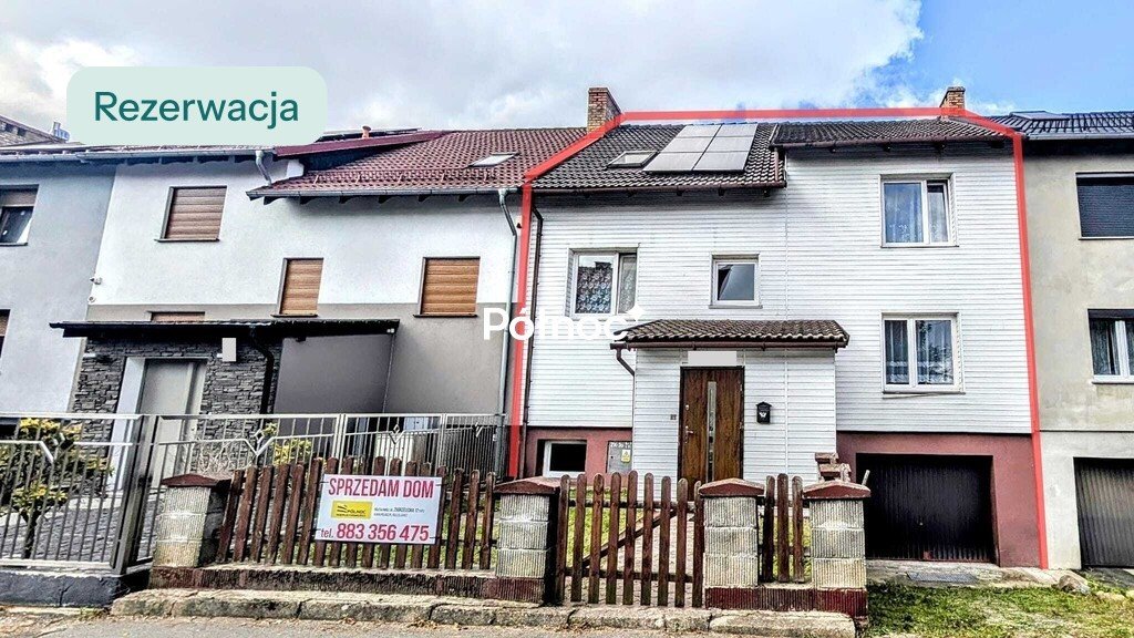 Dom szeregowy z garażem, 196 m², ogród, taras, spokój Węgliniec, Kochanowskiego  196m2 Foto 1