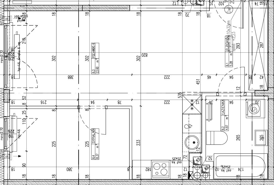 Mieszkanie dwupokojowe na wynajem Warszawa, Mokotów, Siekierki, Bluszczańska 14A  42m2 Foto 15