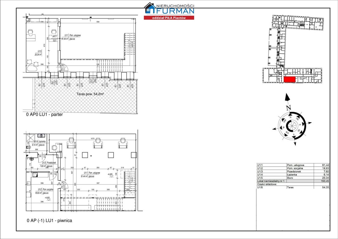 Lokal użytkowy na sprzedaż Piła, Górne  154m2 Foto 14