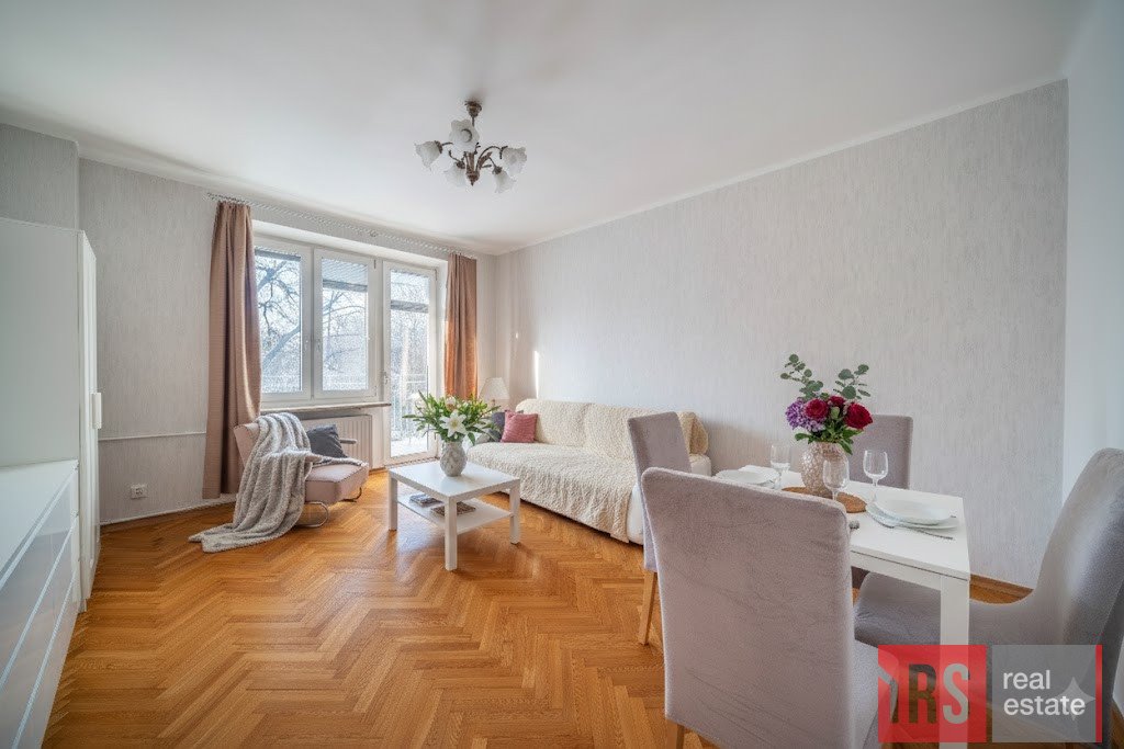 Przestronne 35m² z widokiem na zieleń na Żoliborzu Warszawa, Żoliborz, Rafała Krajewskiego  35m2 Foto 1