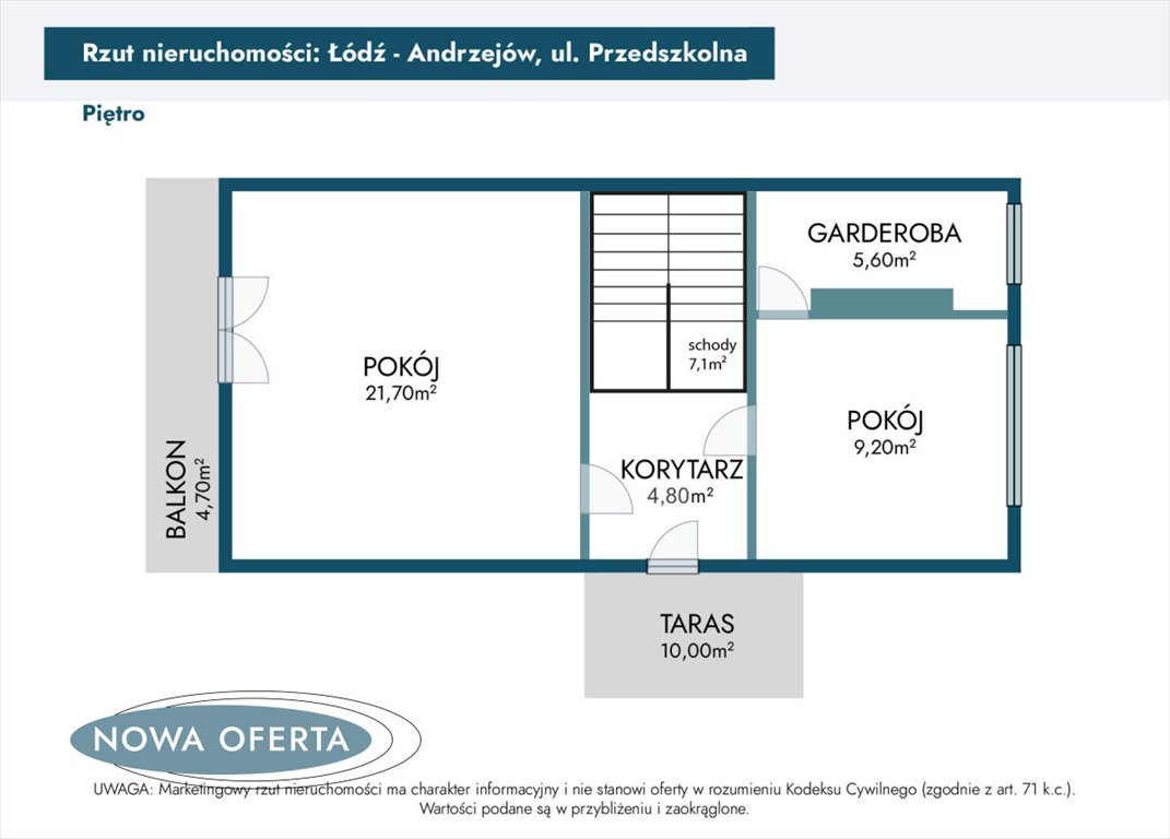 Dom na sprzedaż Łódź, Andrzejów, Przedszkolna  130m2 Foto 6