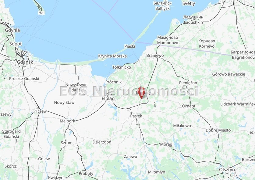 Duża działka rolna 41 ha z dostępem do drogi Młynary  410 400m2 Foto 1