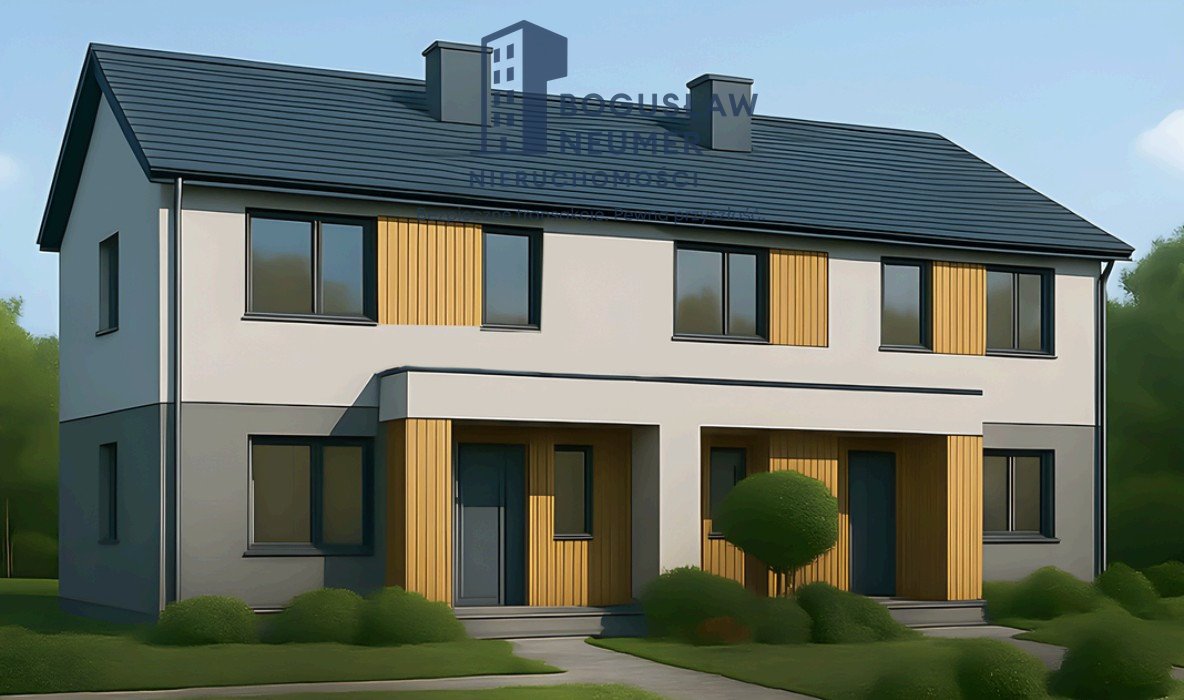Nowoczesny dom 81 m² z ogródkiem - Łódź-Górna: Łódź Łódź-Górna: Chocianowicka