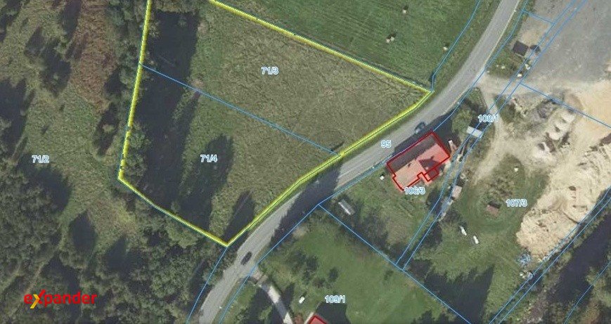 Do sprzedania działka inwestycyjna 6 468 m² przy DW358 w Świeradowie Świeradów-Zdrój, Grunwaldzka  6 468m2 Foto 1