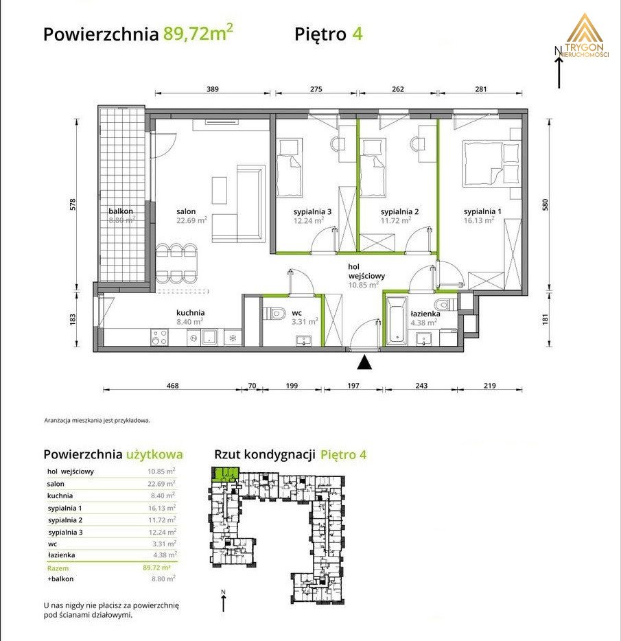 Mieszkanie czteropokojowe  na sprzedaż Warszawa, Praga-Południe, Żupnicza  90m2 Foto 1