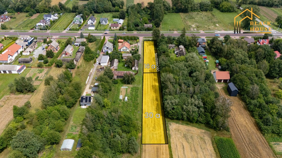 Do sprzedania działka 1622 m² z mediami w Piotrkowie Drugi Piotrków Drugi  1 622m2 Foto 1