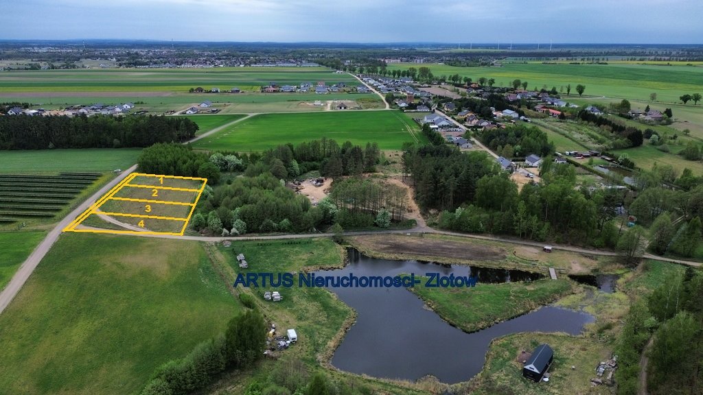 Zapraszam do zakupu działek budowlanych z warunkami zabudowy w Dzierzążenku Dzierzążenko, Dzierzążenko  1 318m2 Foto 1