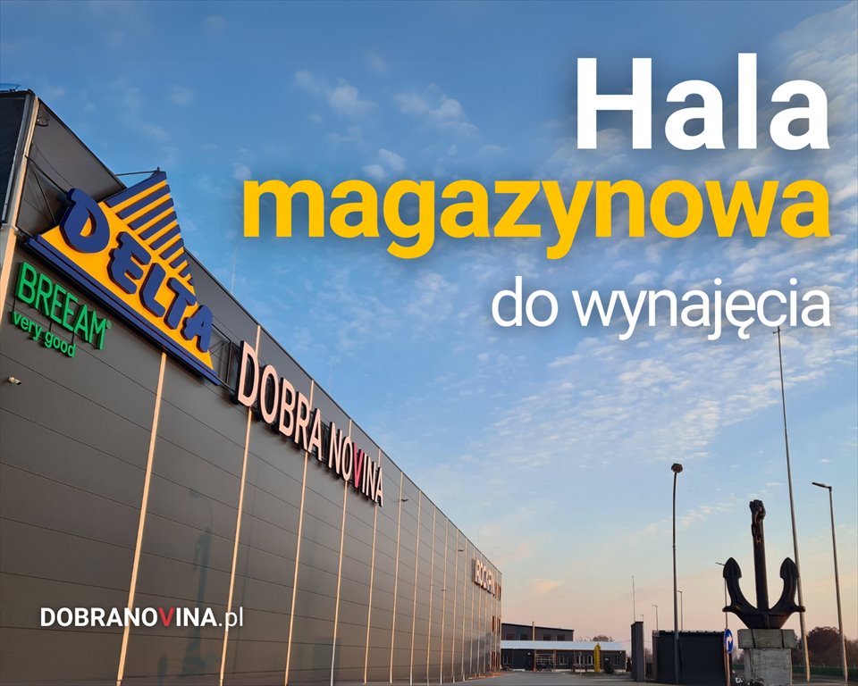 Nowoczesny magazyn 400 m² przy S7 – certyfikat BREEAM! Elbląg, Nowina 32  400m2 Foto 1