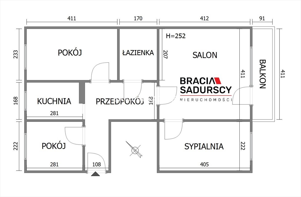 Mieszkanie czteropokojowe  na sprzedaż Kraków, Mistrzejowice, os. Piastów  57m2 Foto 3