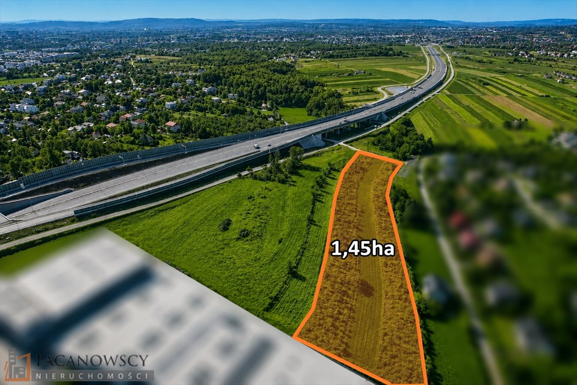 Sprzedam działkę usługową 14 500 m² w Bibicach z dostępem do mediów Bibice  14 500m2 Foto 1