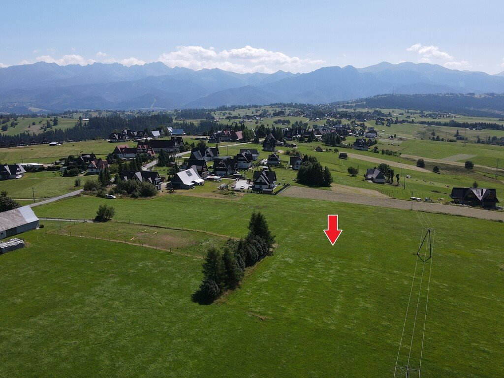 Widokowa działka 3800 m² z WZ na 6 domów w Sierockiem Sierockie  3 800m2 Foto 1