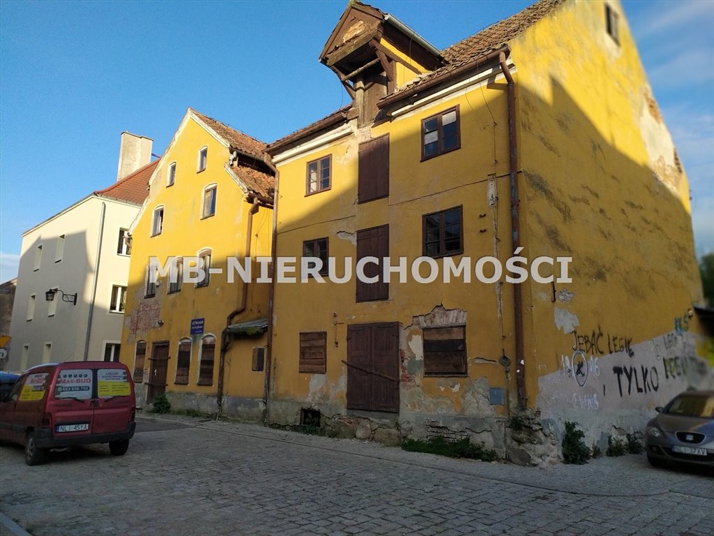 Kamienica w centrum Orneta - 1100 m² do remontu - inwestycja Orneta, Orneta  1 100m2 Foto 1