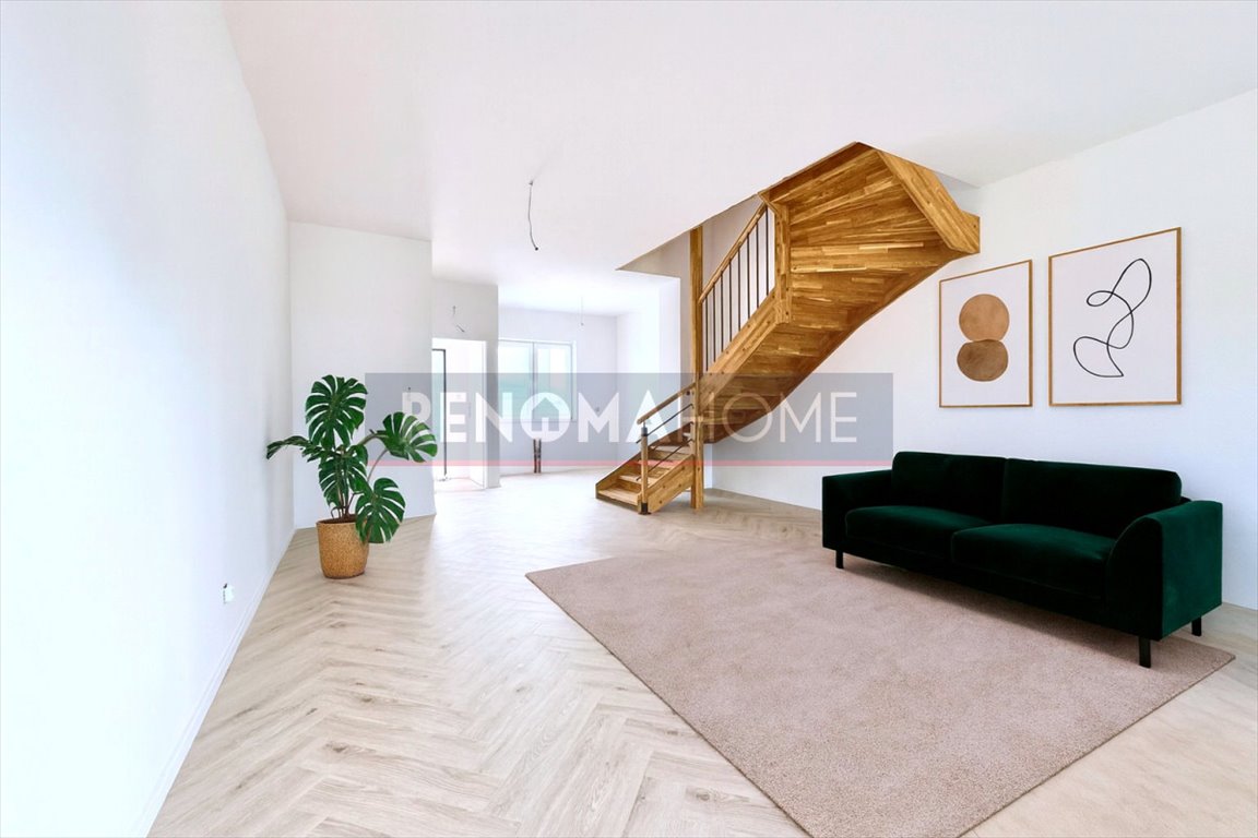 Nowoczesny dom szeregowy 83 m² z ogródkiem i 2 miejscami Smolec  83m2 Foto 1