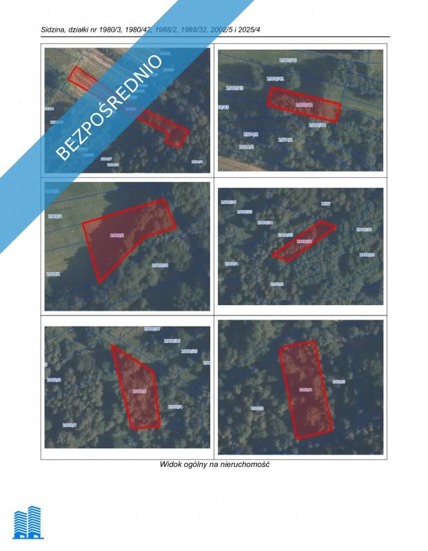 Działka 5040 m² w Sidzinie – bez prowizji, atrakcyjna oferta Sidzina  5 040m2 Foto 1