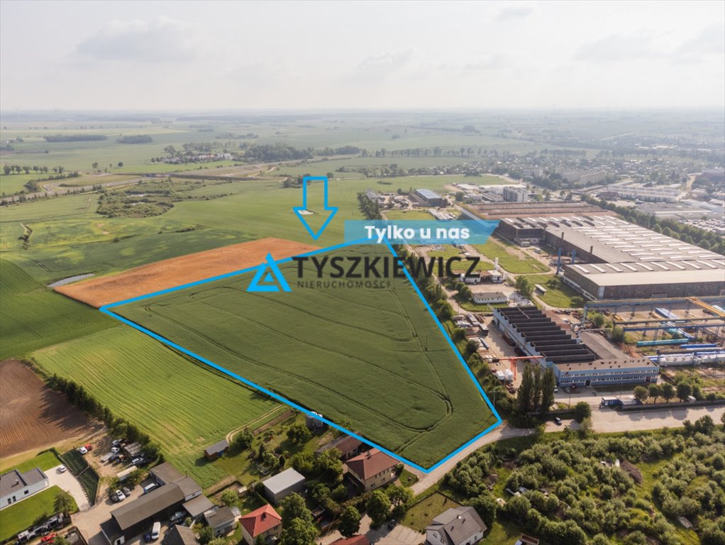 Działka przemysłowo-handlowa na sprzedaż Chojnice, Liściasta  41 808m2 Foto 1