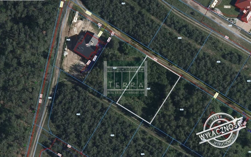 Działka 1040 m2 pod dom i letnisko nad jeziorem Niesłysz Niesulice  1 040m2 Foto 1