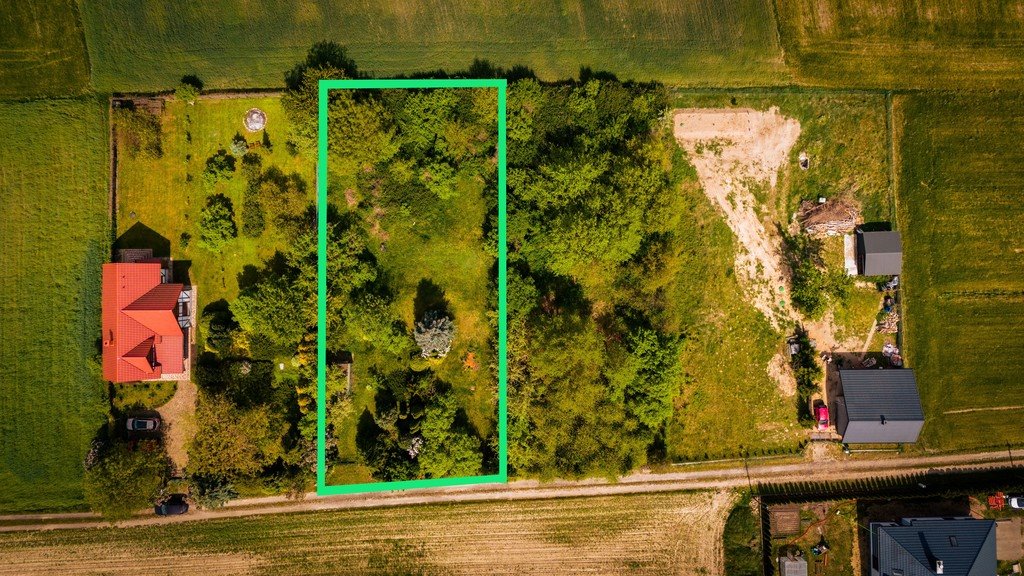 Działka budowlana na sprzedaż Poddębice  1 500m2 Foto 2