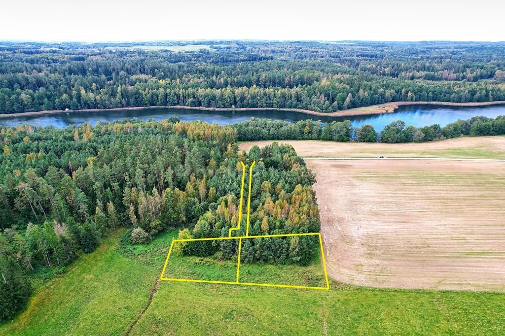 Działka rekreacyjna pod zabudowę letniskową 1018 m² - polecam! Borki  1 018m2 Foto 1