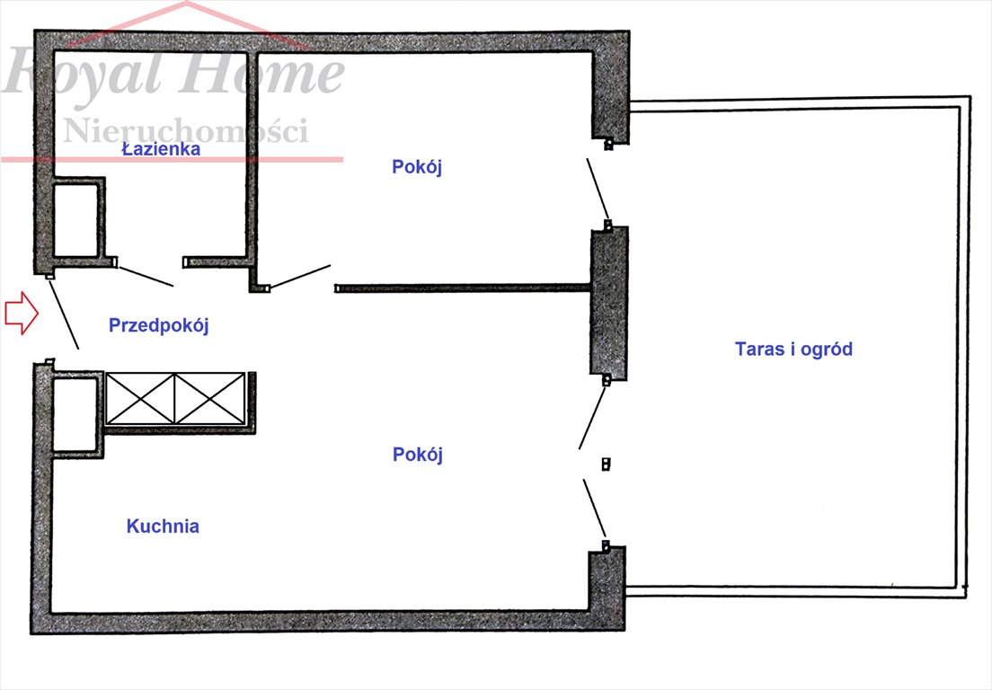 Mieszkanie dwupokojowe na sprzedaż Wrocław, Krzyki, Południe, Madalińskiego  40m2 Foto 13