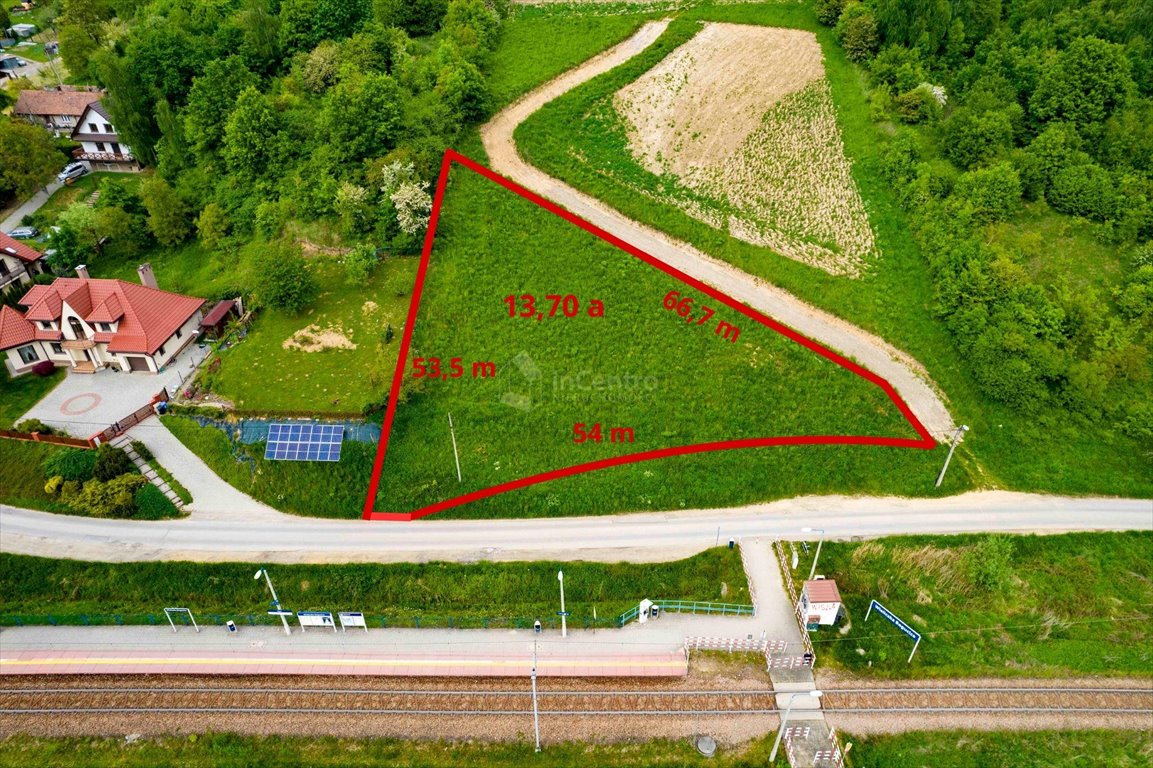 Działka budowlana na sprzedaż Wieliczka, Bogucice  1 370m2 Foto 1