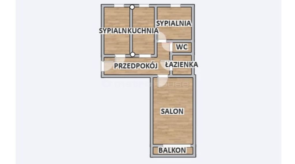 Mieszkanie trzypokojowe na sprzedaż Czeladź, Osiedle Dziekana  60m2 Foto 1