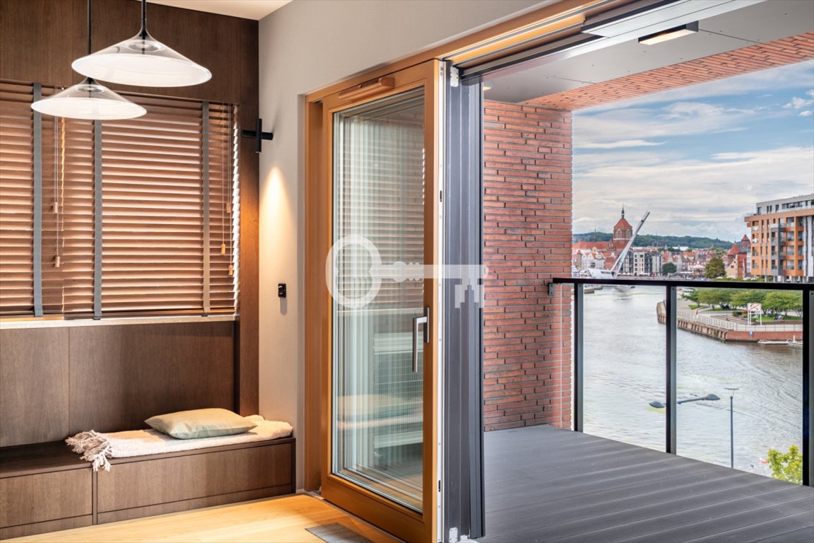 Luksusowy apartament z tarasem i widokiem na Stare Miasto. Gdańsk, Śródmieście, Sienna Grobla  82m2 Foto 1