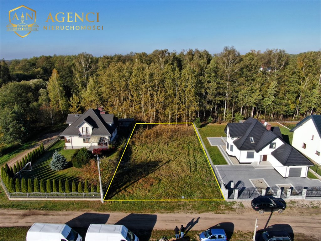 Działka 918 m² z mediami, cicha okolica, szybki dojazd Księżyno, Sarnia  918m2 Foto 1