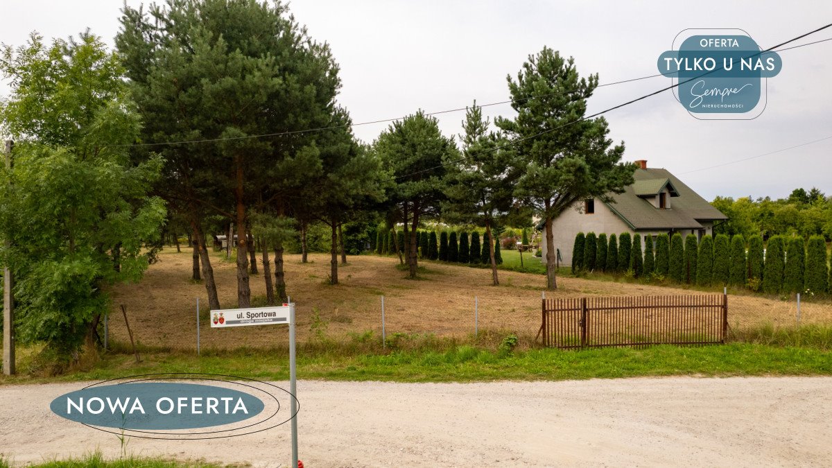 Na sprzedaż działka 6975 m² w Zduńskiej Woli z możliwością upraw i zabudowy Zduńska Wola, Sportowa  6 975m2 Foto 1