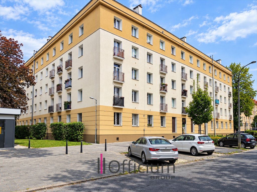 Dwupokojowe mieszkanie 36,55 m² z balkonem, cegła, do remontu polecam Warszawa, Praga-Południe, Józefa Dwernickiego  37m2 Foto 1